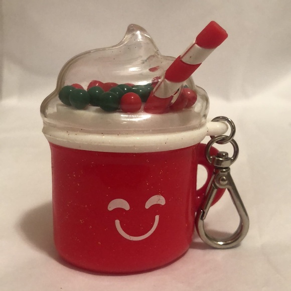 NWOT Bath & Body Works Pocketbac holder. Mug with straw & beads that rattle. - Picture 1 of 6